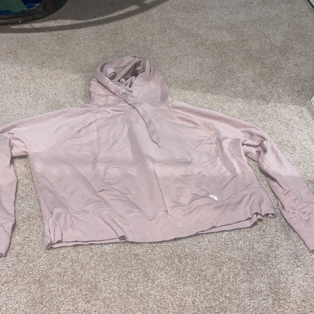 Pink crop sweatshirt